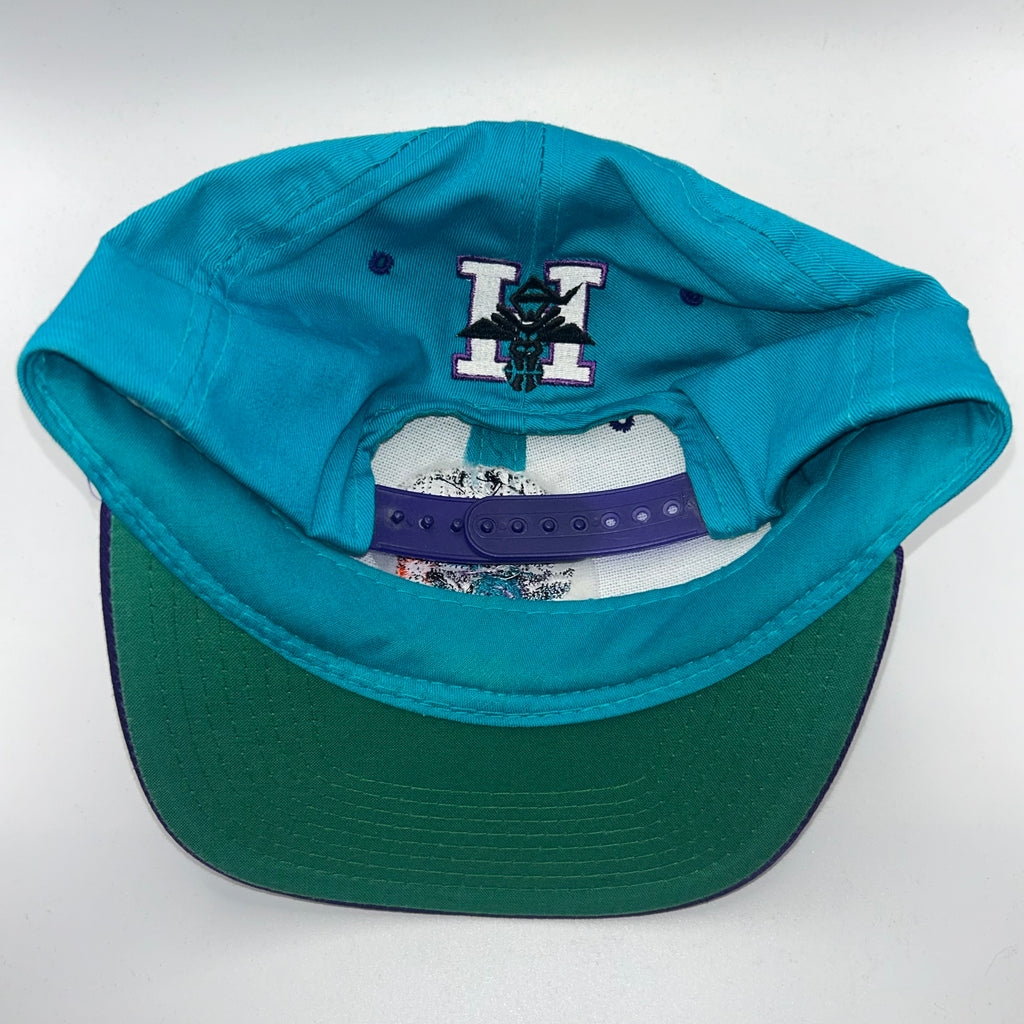 Vintage Charlotte Hornets NBA Basketball Logo Snapback Hat