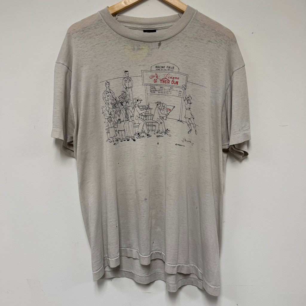 Vintage Racine Fields Baseball T-Shirt: XL
