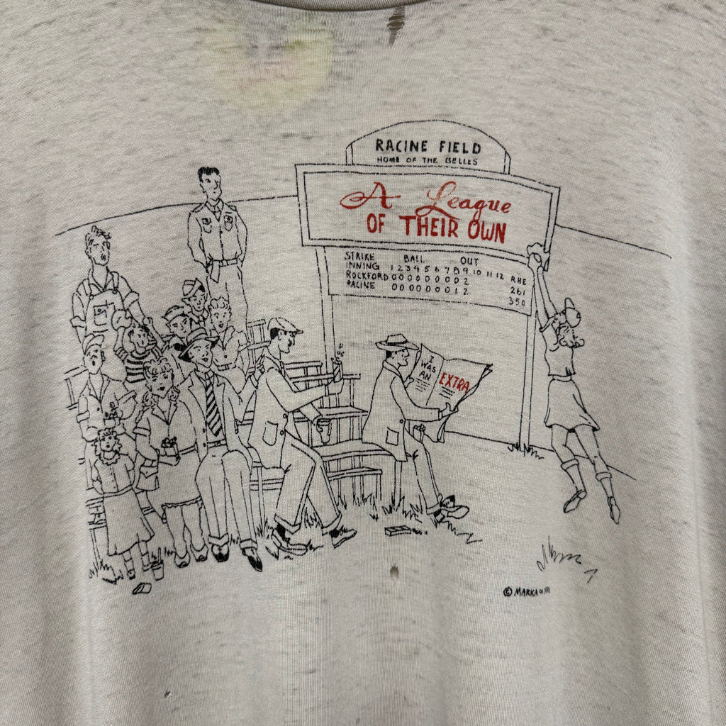 Vintage Racine Fields Baseball T-Shirt: XL