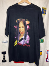 Load image into Gallery viewer, Vintage Avril Lavigne Concert Tour Black T-Shirt: Large
