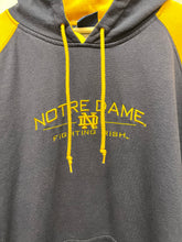 Load image into Gallery viewer, Vintage University of Notre Dame Fighting Irish Embroidered Navy Hoodie Sweatshirt: XL
