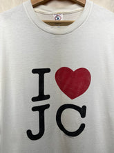 Load image into Gallery viewer, Vintage I Heart J C Jesus Christ Love NY Messiahs Messenger T-Shirt: XL
