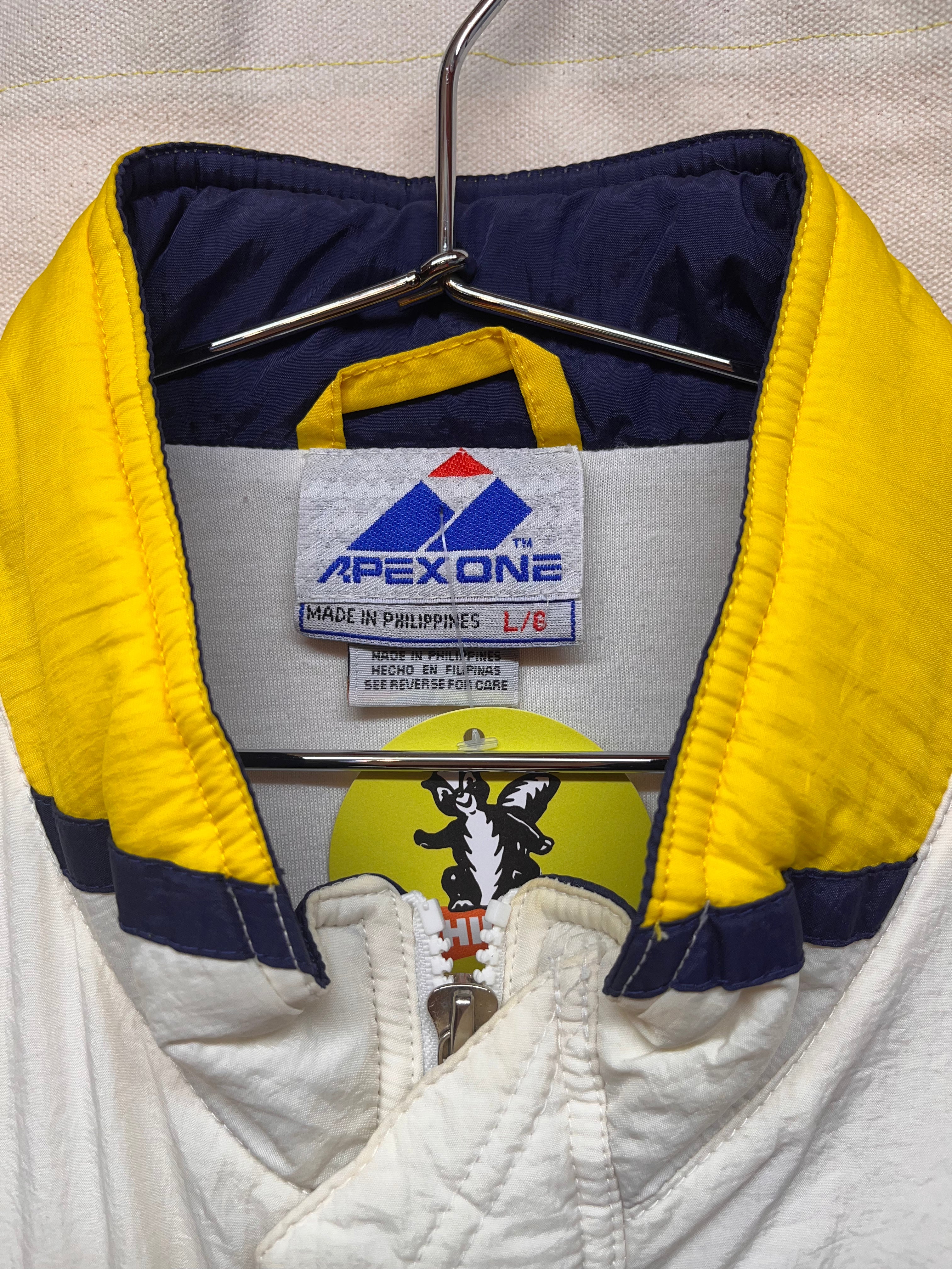 Vintage University of Notre Dame Fighting Irish Apex One Windbreaker Jacket: Large