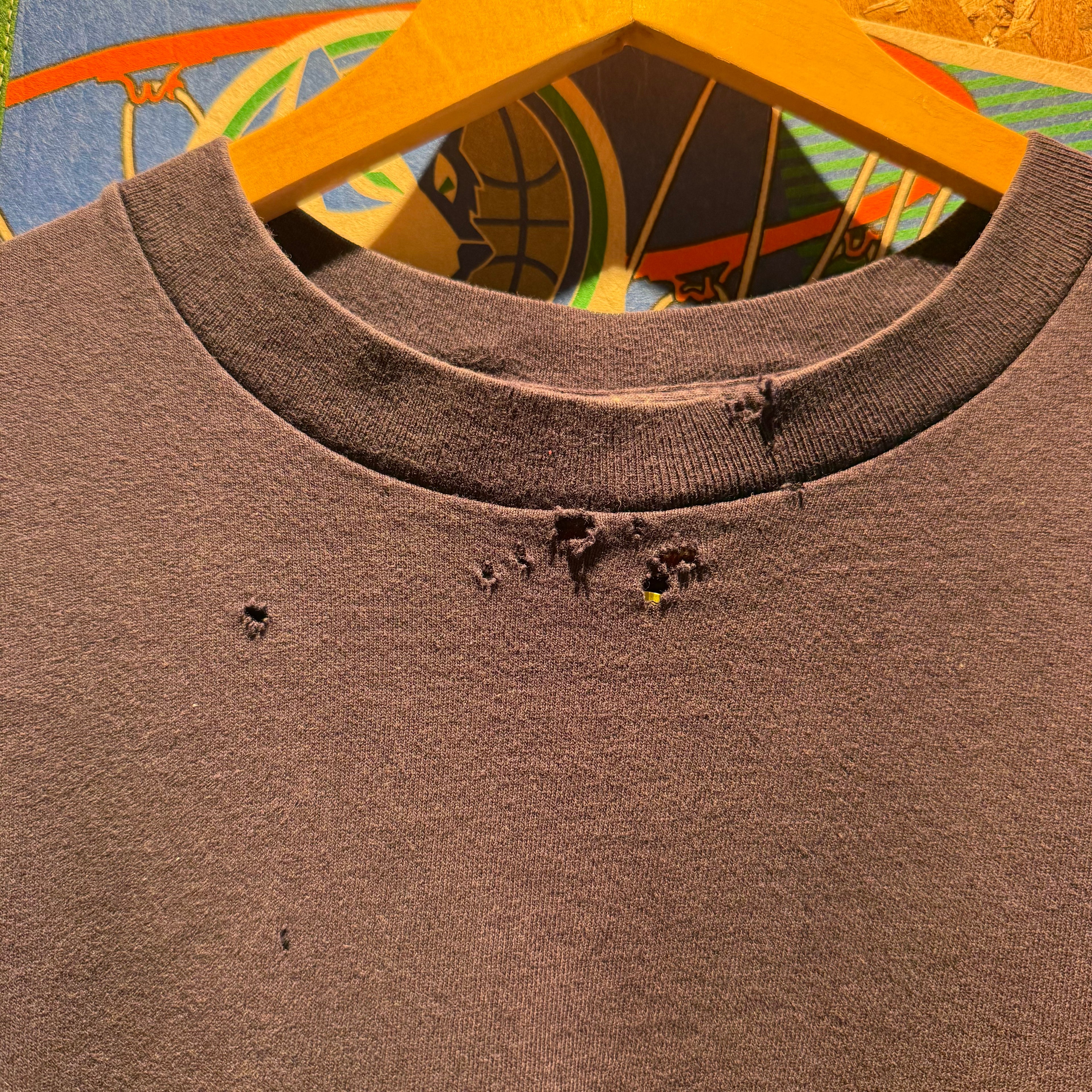 Vintage Y2K Mossimo Full Throttle Surf Graphic T-Shirt: XL