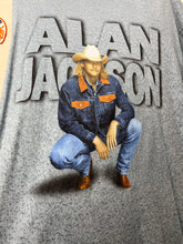 Load image into Gallery viewer, Vintage Alan Jackson Blue Tie-Dye Everything I Love Country Music T-Shirt: XL
