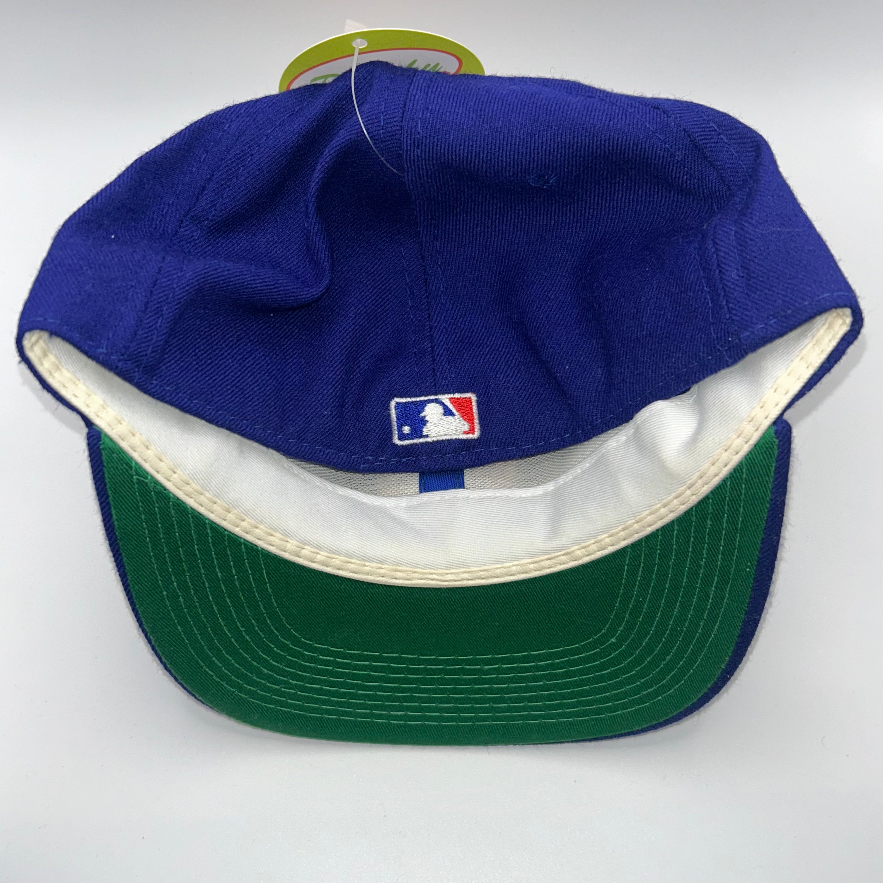 Vintage Chicago Cubs MLB Sports Specialties Blue Wool Fitted Hat: 7