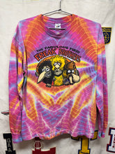 Load image into Gallery viewer, Vintage The Fabulous Furry Freak Brothers TV Show 1992 Tie-Dye Longsleeve T-Shirt: Medium
