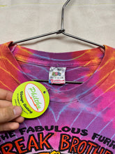 Load image into Gallery viewer, Vintage The Fabulous Furry Freak Brothers TV Show 1992 Tie-Dye Longsleeve T-Shirt: Medium
