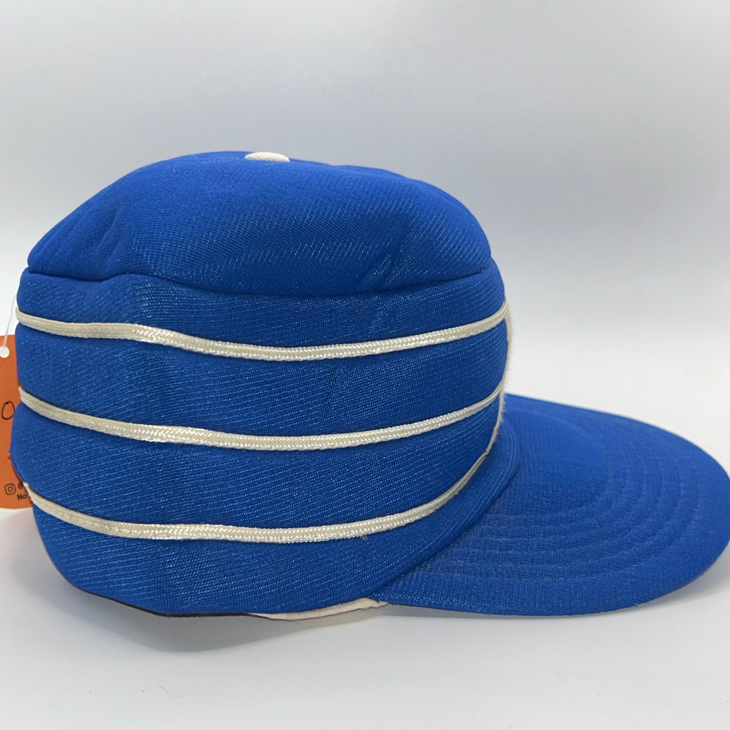 Vintagee Kentucky Wildcats UK Blue Pill Box Stripe Snapback Hat