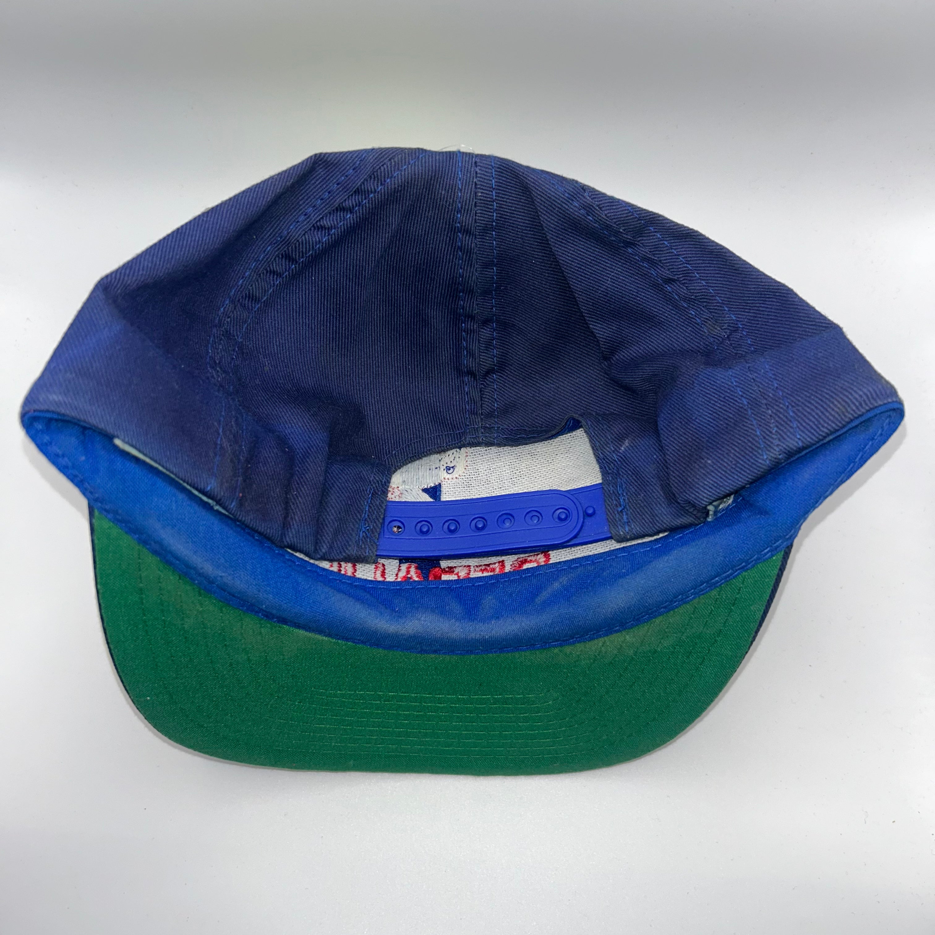 Vintage De Paul University Blue Demons Twins Snapback Hat