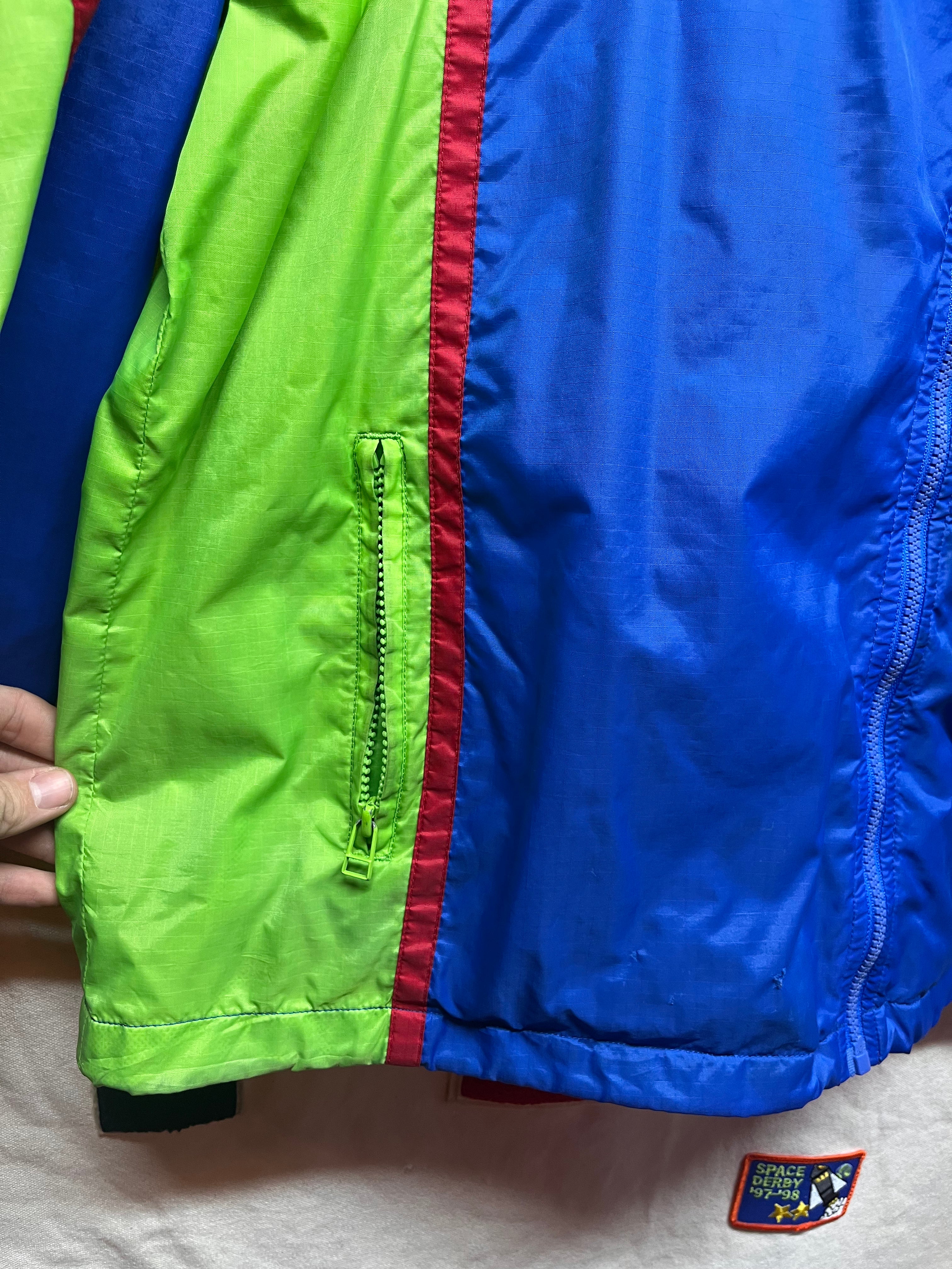 Vintage The Fast And The Furious Movie Promo F&F Blue Windbreaker Jacket: Large