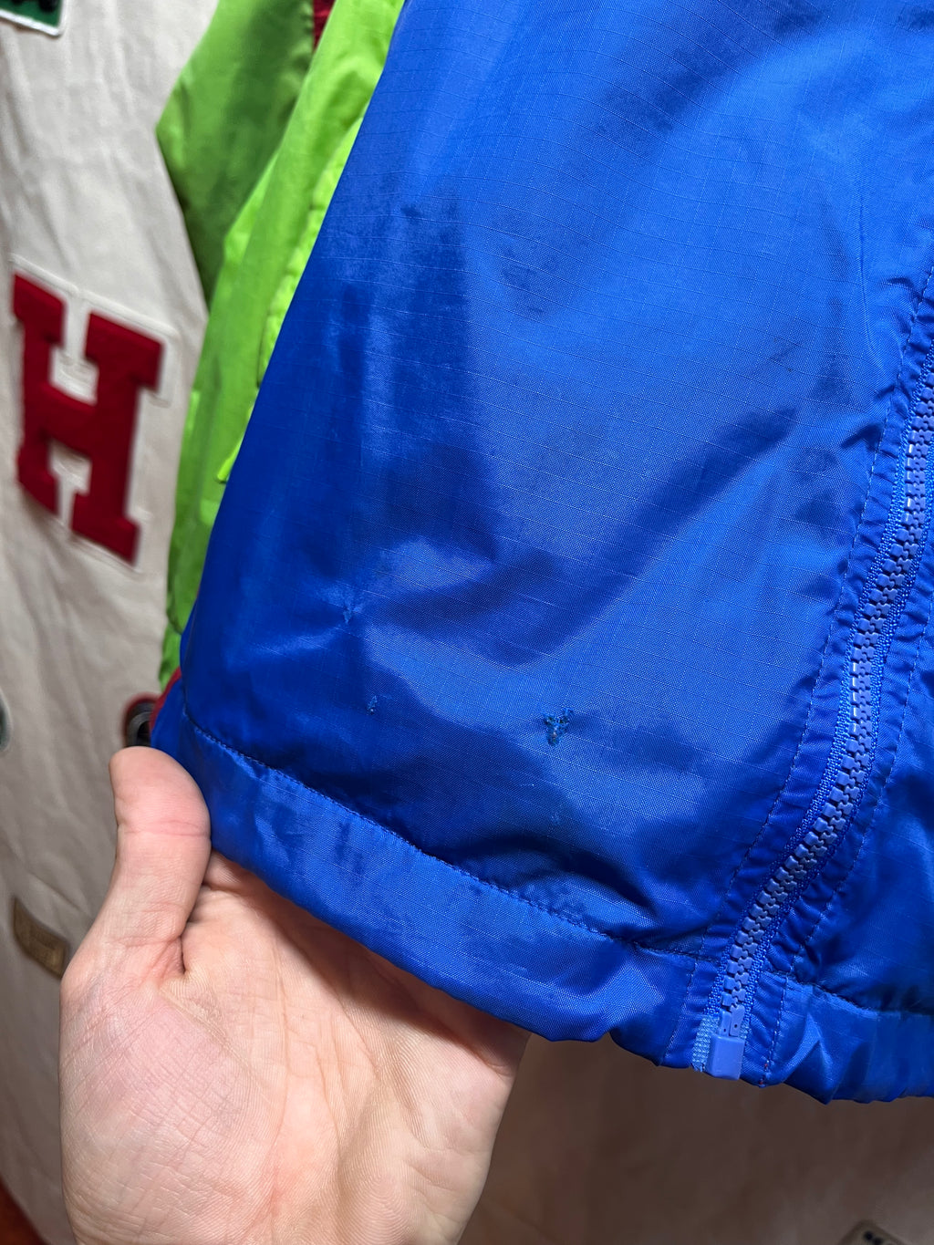 Vintage The Fast And The Furious Movie Promo F&F Blue Windbreaker Jacket: Large