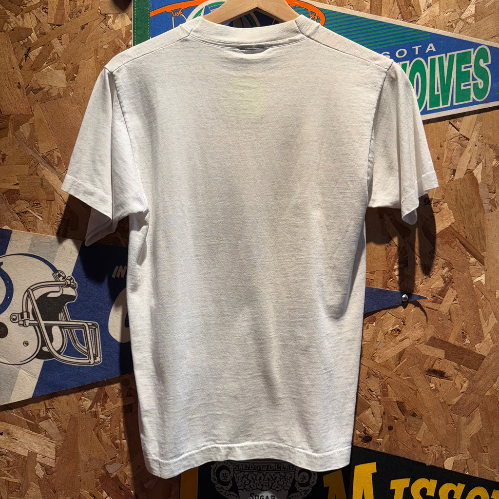 Vintage 1989 MLB Battle of the Bay World Series Baseball T-Shirt: S