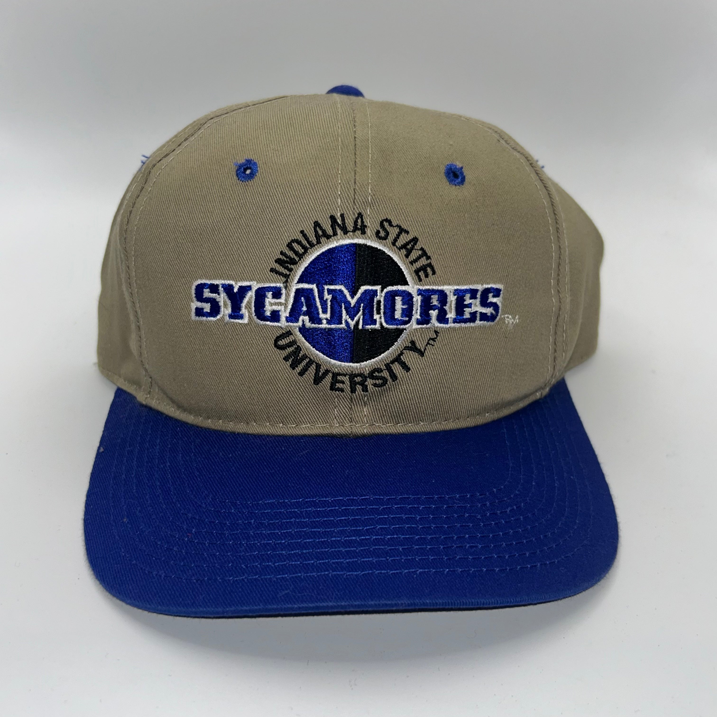 Vintage Indiana State University Sycamores Tan Snapback Hat