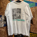 Vintage Foot Action Workout Graphic T-Shirt: L