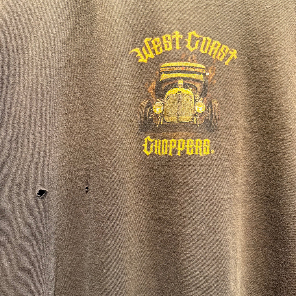 Vintage Y2K West Coast Choppers 'Original Outlaws; Graphic T-Shirt: XL