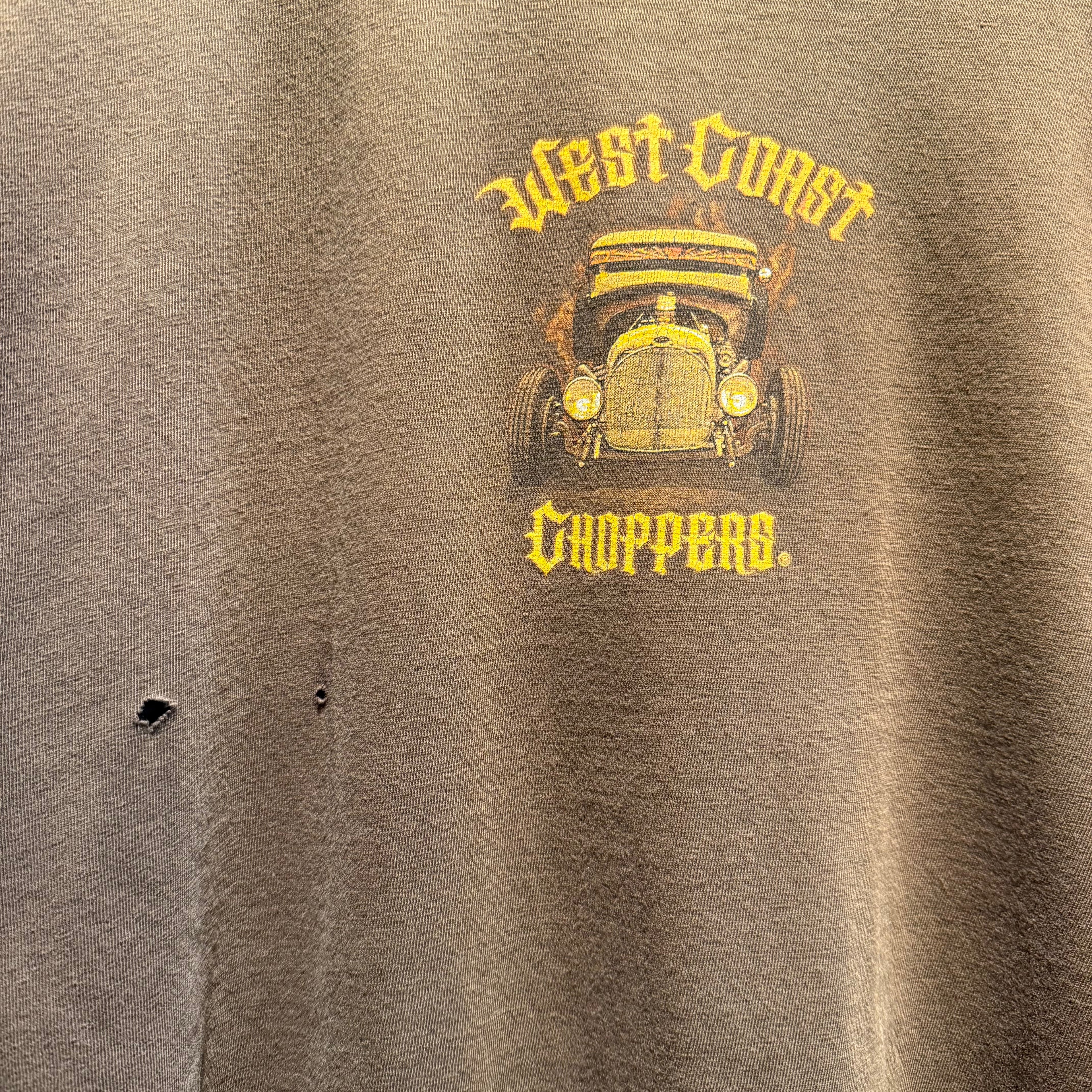 Vintage Y2K West Coast Choppers 'Original Outlaws; Graphic T-Shirt: XL