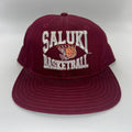 Vintage Southern Illinois University SIU Saluki Basketball Snapback Hat