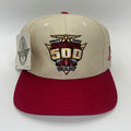 Vintage Indy 500 83rd 1999 Racing Tan NWT Logo Athletic Strapback Hat