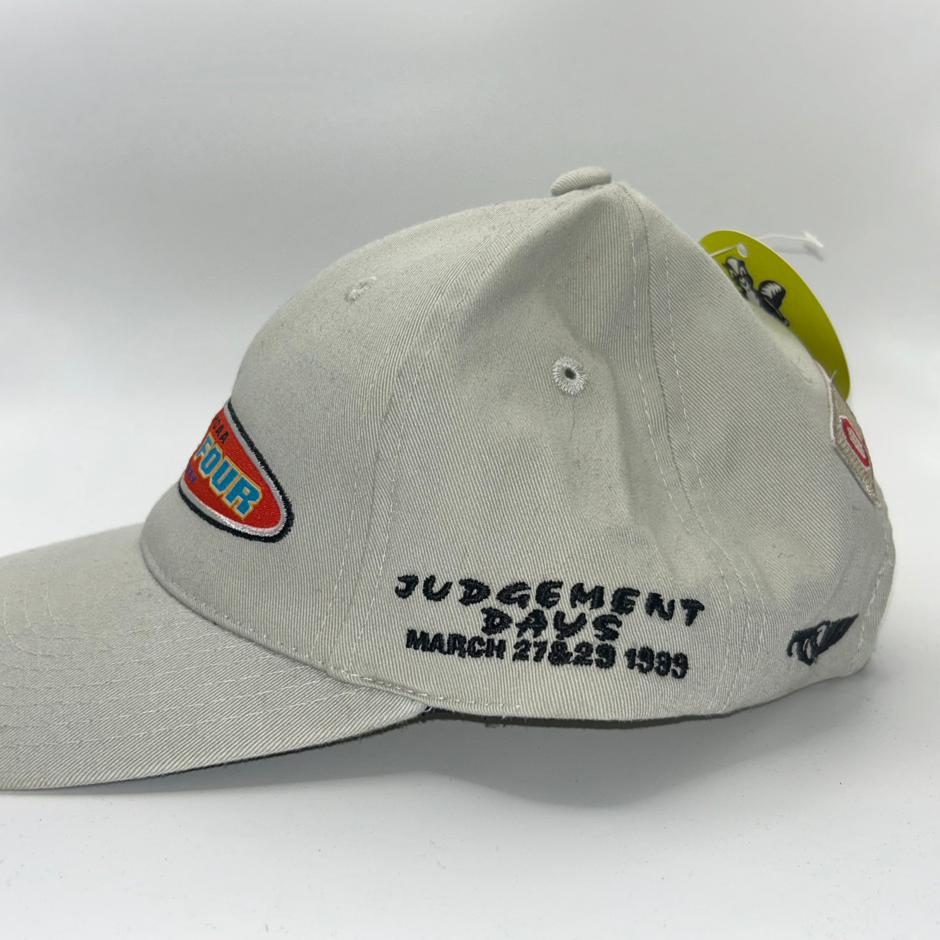 VIntage 1999 Final Four Tampa Bay Uconn Tan Strapback Hat