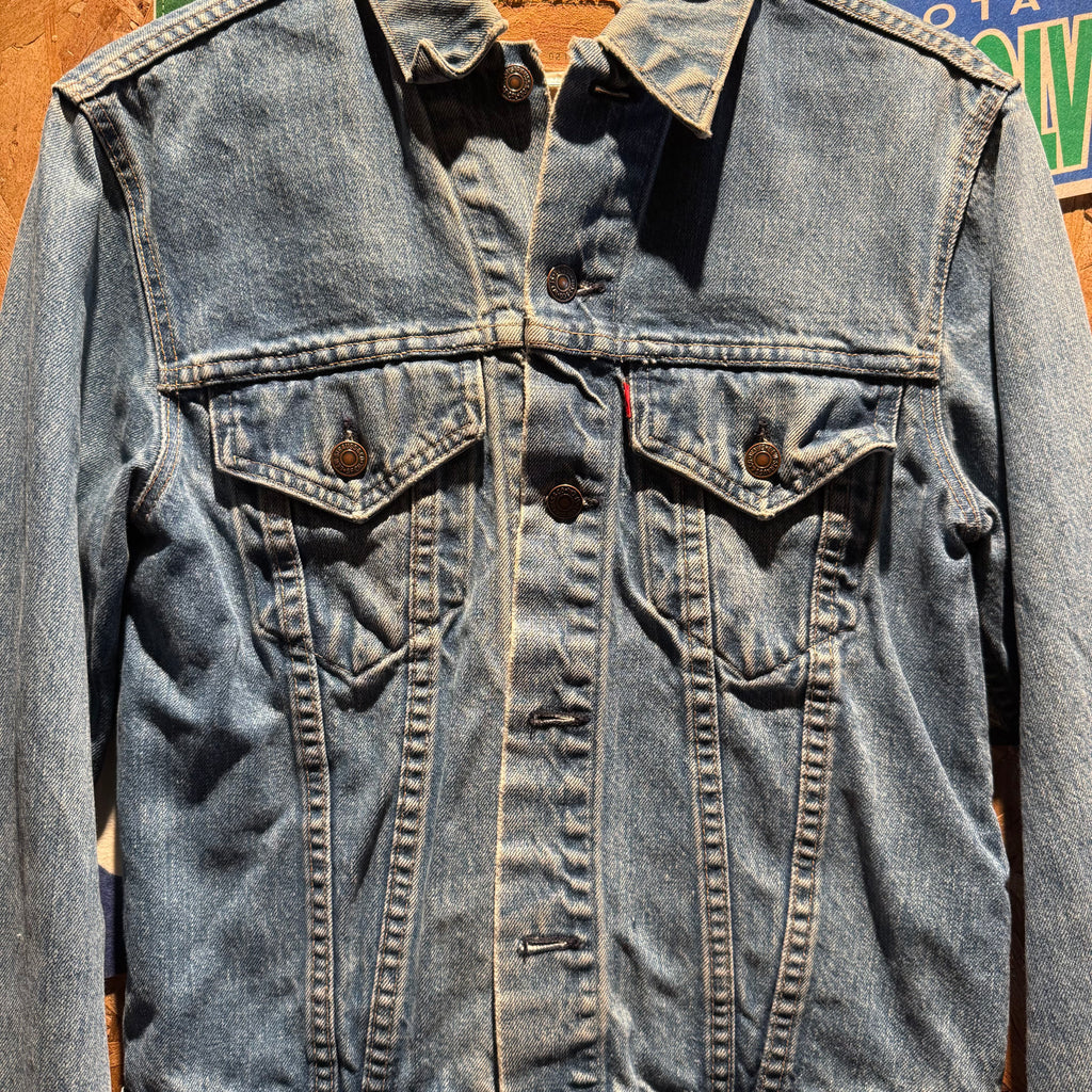 Vintage 70s Levi Denim Jean Jacket: S