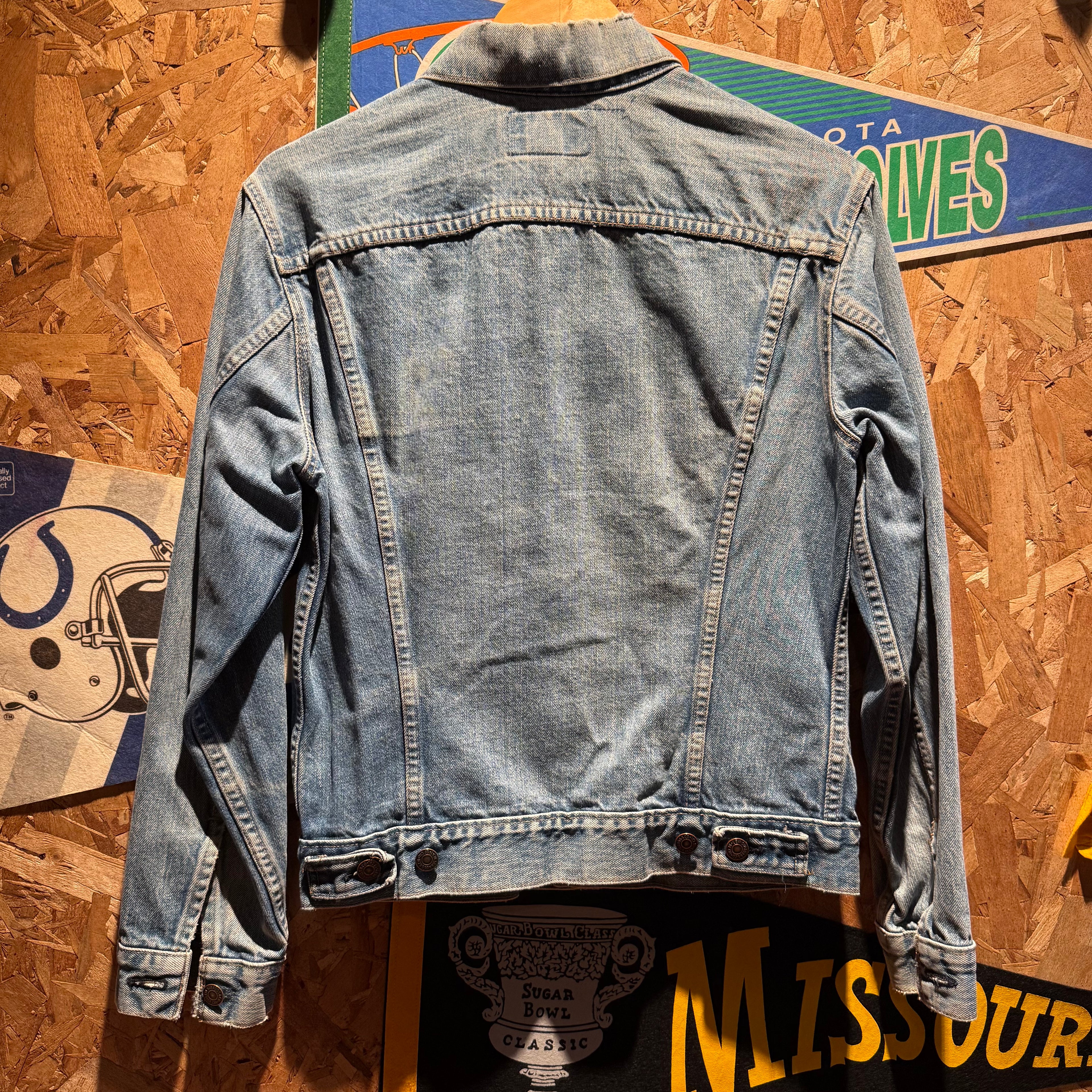 Vintage 70s Levi Denim Jean Jacket: S