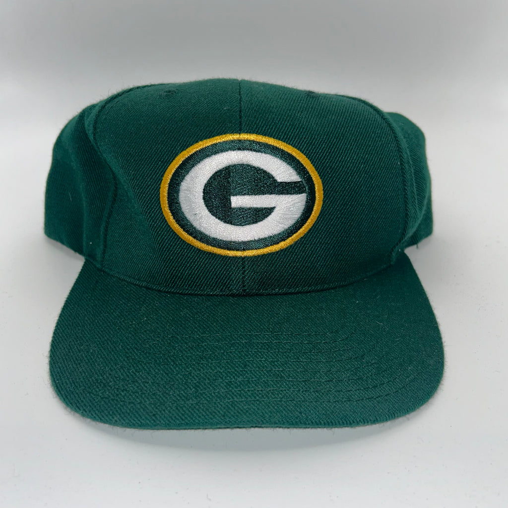 Vintage Green Bay Packers American Needle Green Snapback Hat