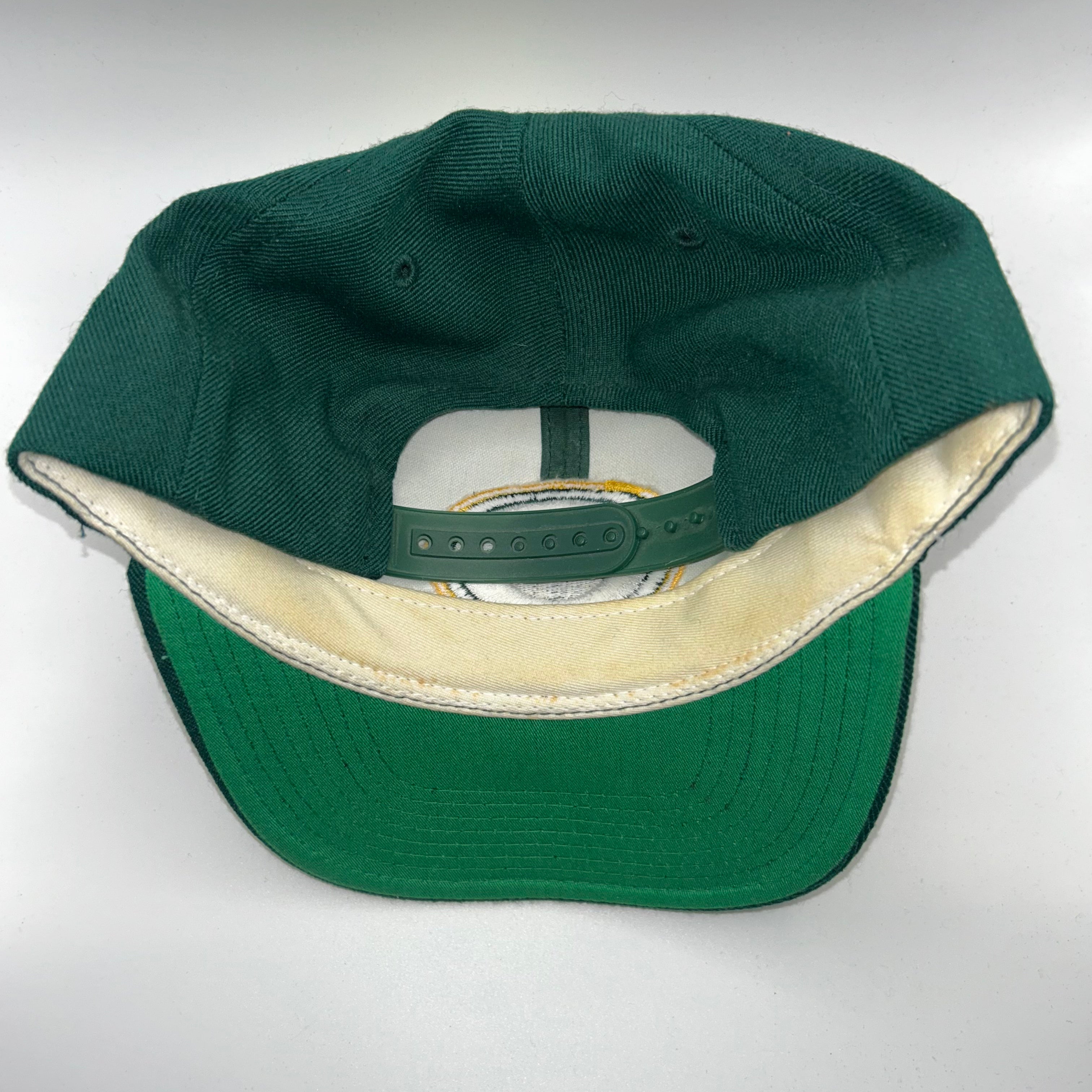 Vintage Green Bay Packers American Needle Green Snapback Hat