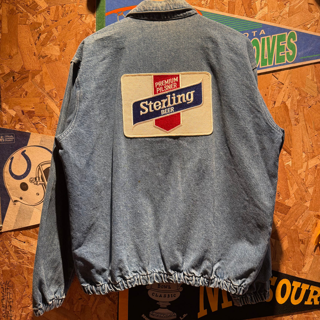 Vinatge Chalk Line Sterling Patch Denim Jacket: L