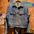 Vintage Levi & Lee Tonkin Gulf Yatcht Club Denim Jean Jacket: M