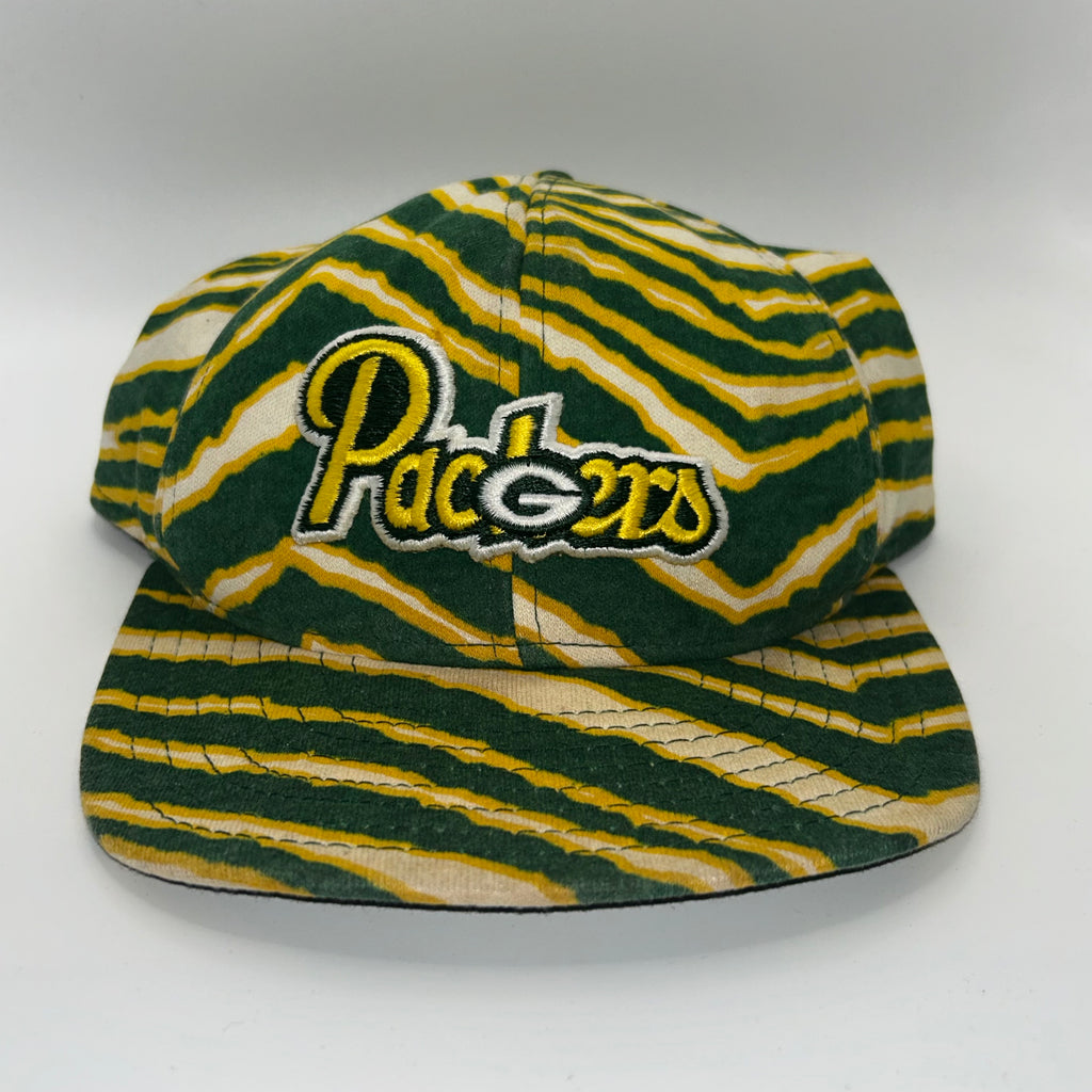 Vintage Green Bay Packers NFL Zubaz Snapback Hat