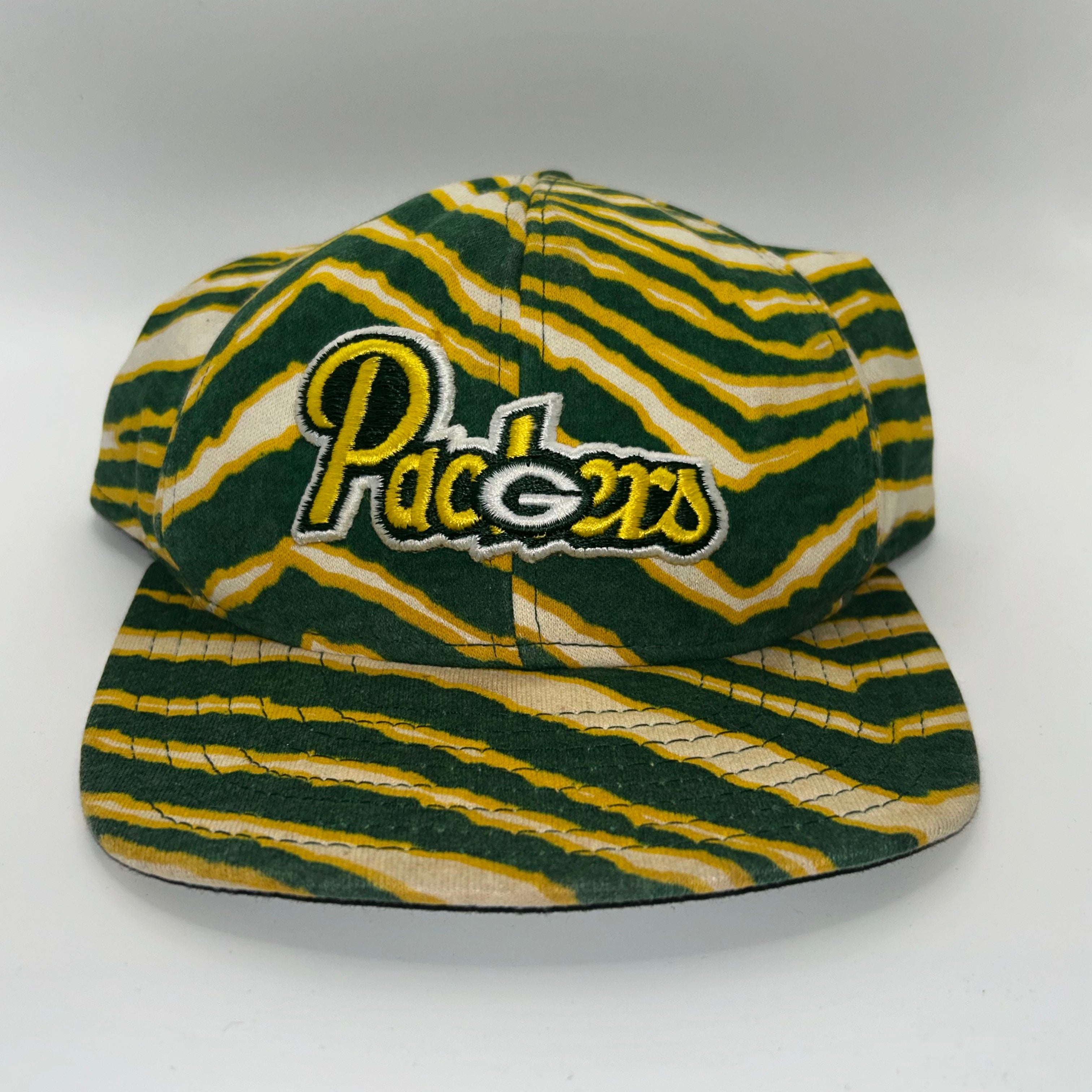 Vintage Green Bay Packers NFL Zubaz Snapback Hat