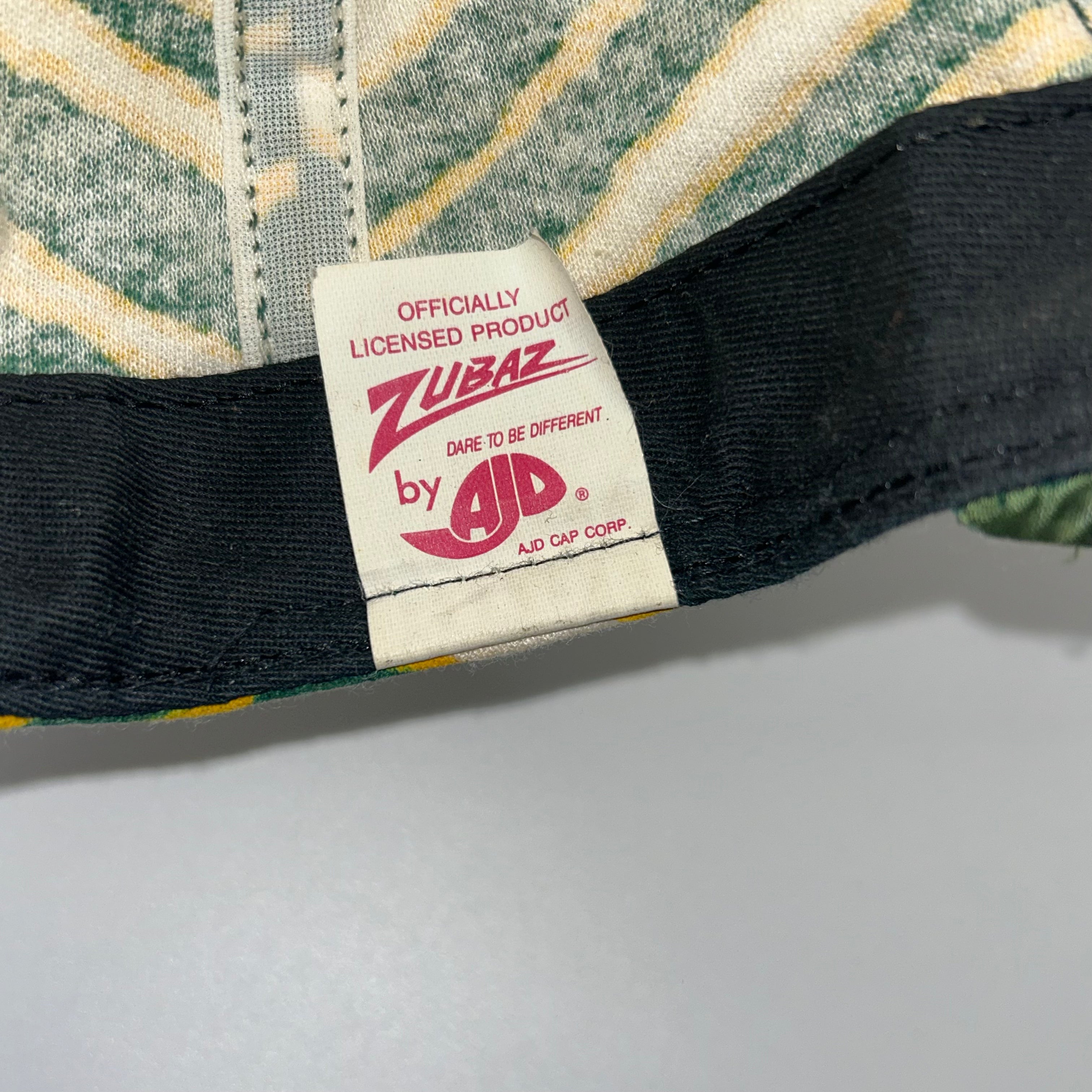 Vintage Green Bay Packers NFL Zubaz Snapback Hat