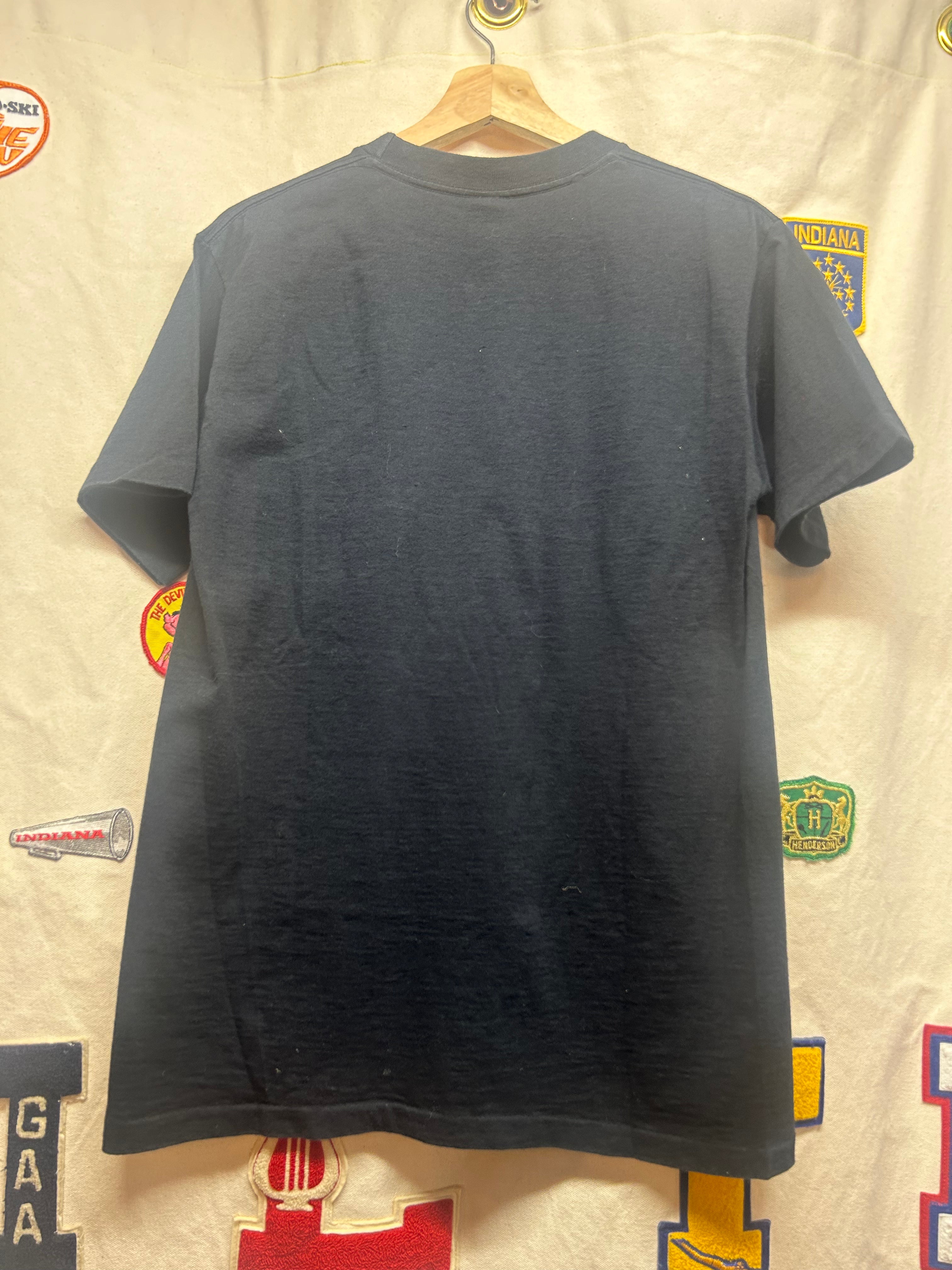 Vintage Chicago Bulls Back2Back NBA World Champions 1991 Tee: Medium