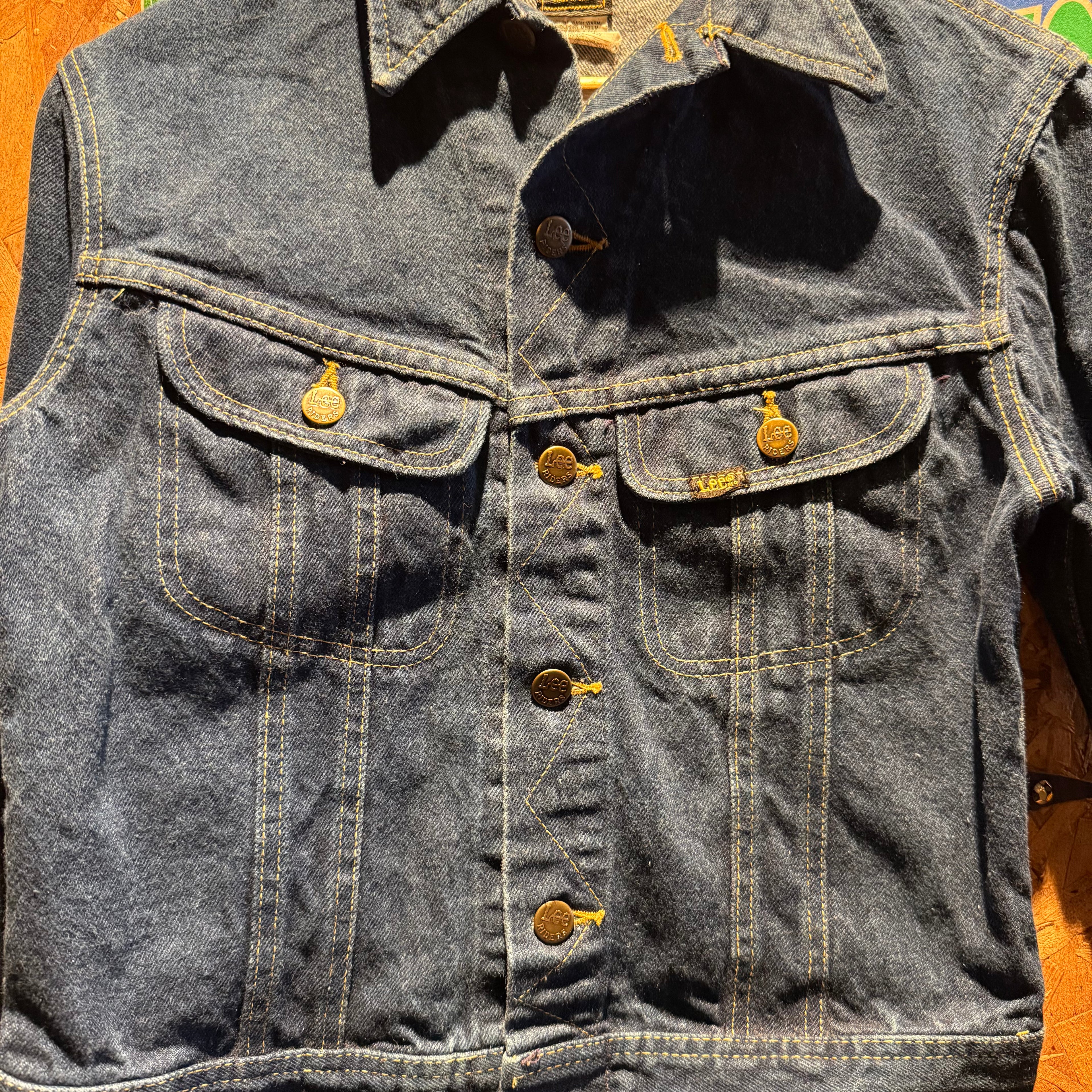 Vintage 80s/90s Levi & Lee Denim Jean Jacket: Youth XL