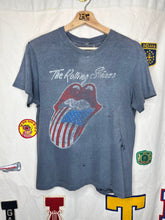 Load image into Gallery viewer, Vtg Rolling Stones 1981 North American Tour Faded Black T-Shirt: Small
