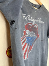 Load image into Gallery viewer, Vtg Rolling Stones 1981 North American Tour Faded Black T-Shirt: Small
