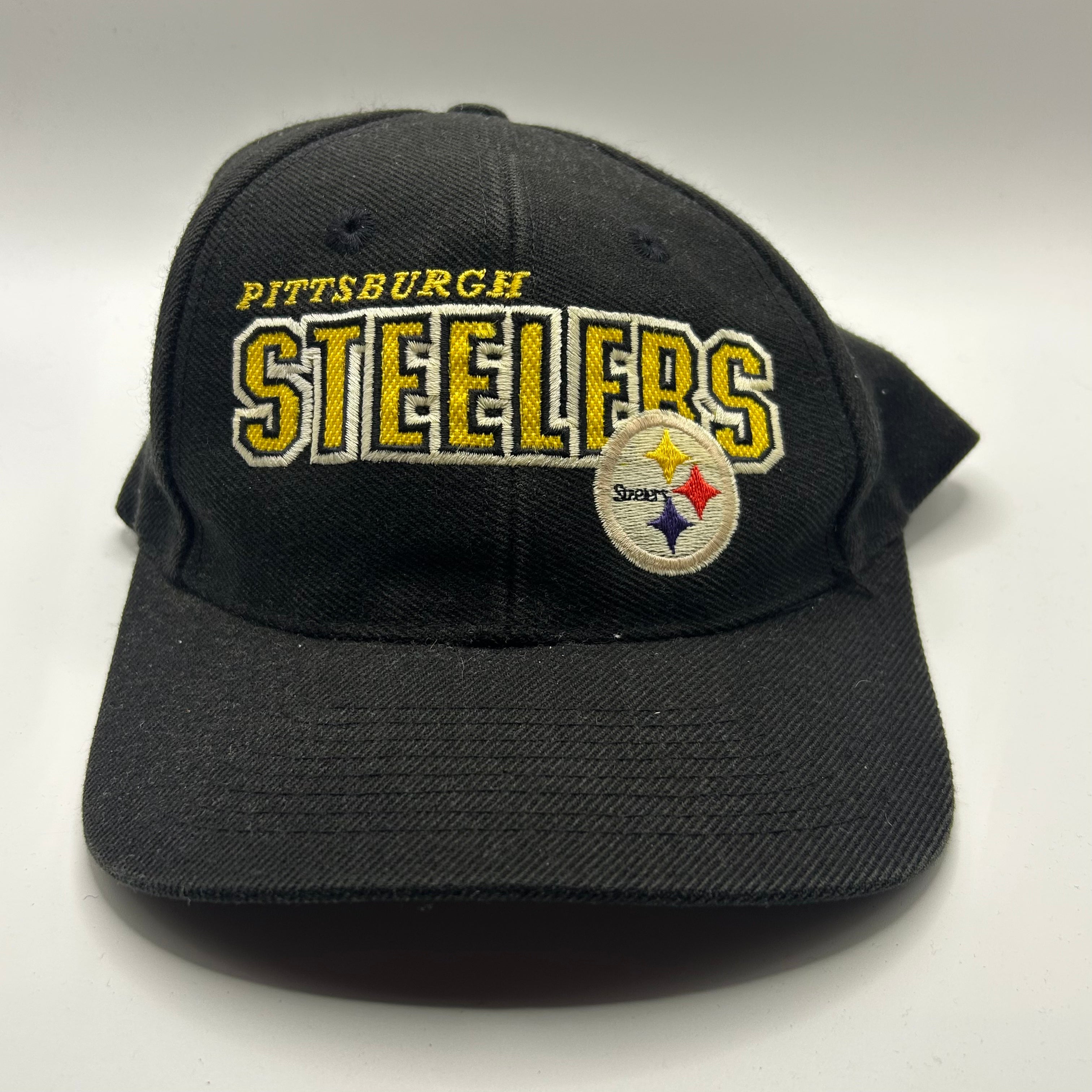 Vintage Pittsburgh Steelers Sports Specialties Black Snapback Hat