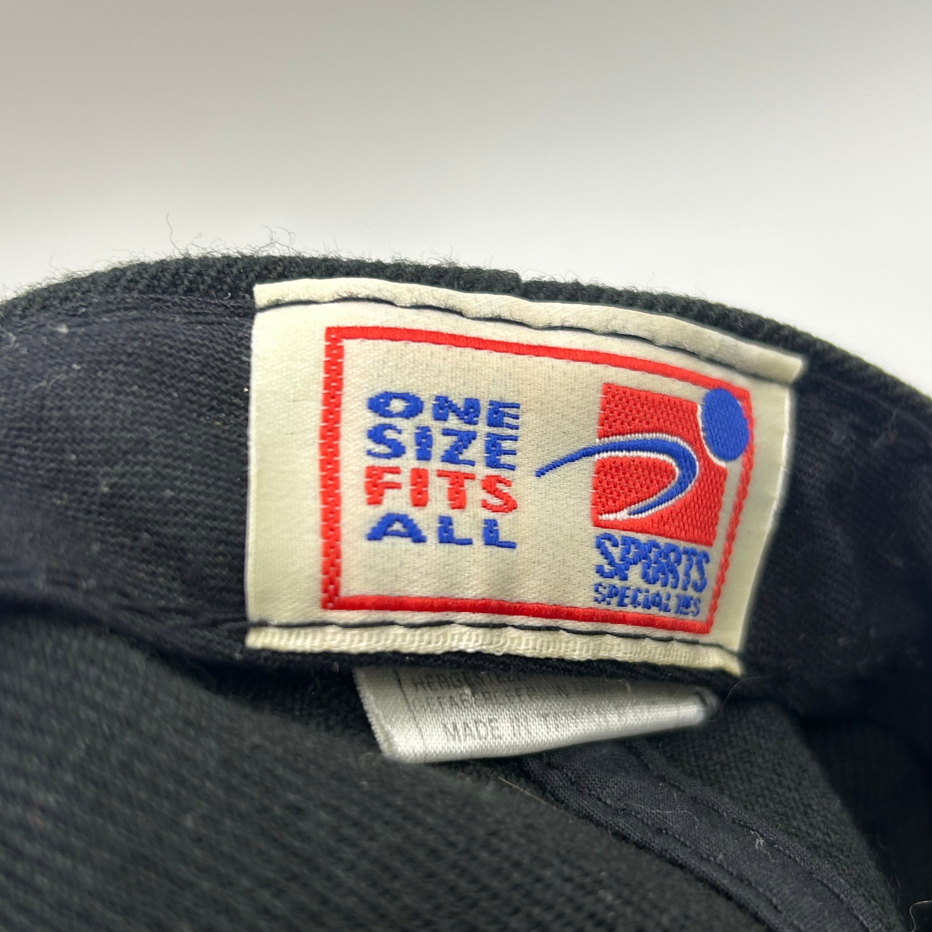 Vintage Pittsburgh Steelers Sports Specialties Black Snapback Hat
