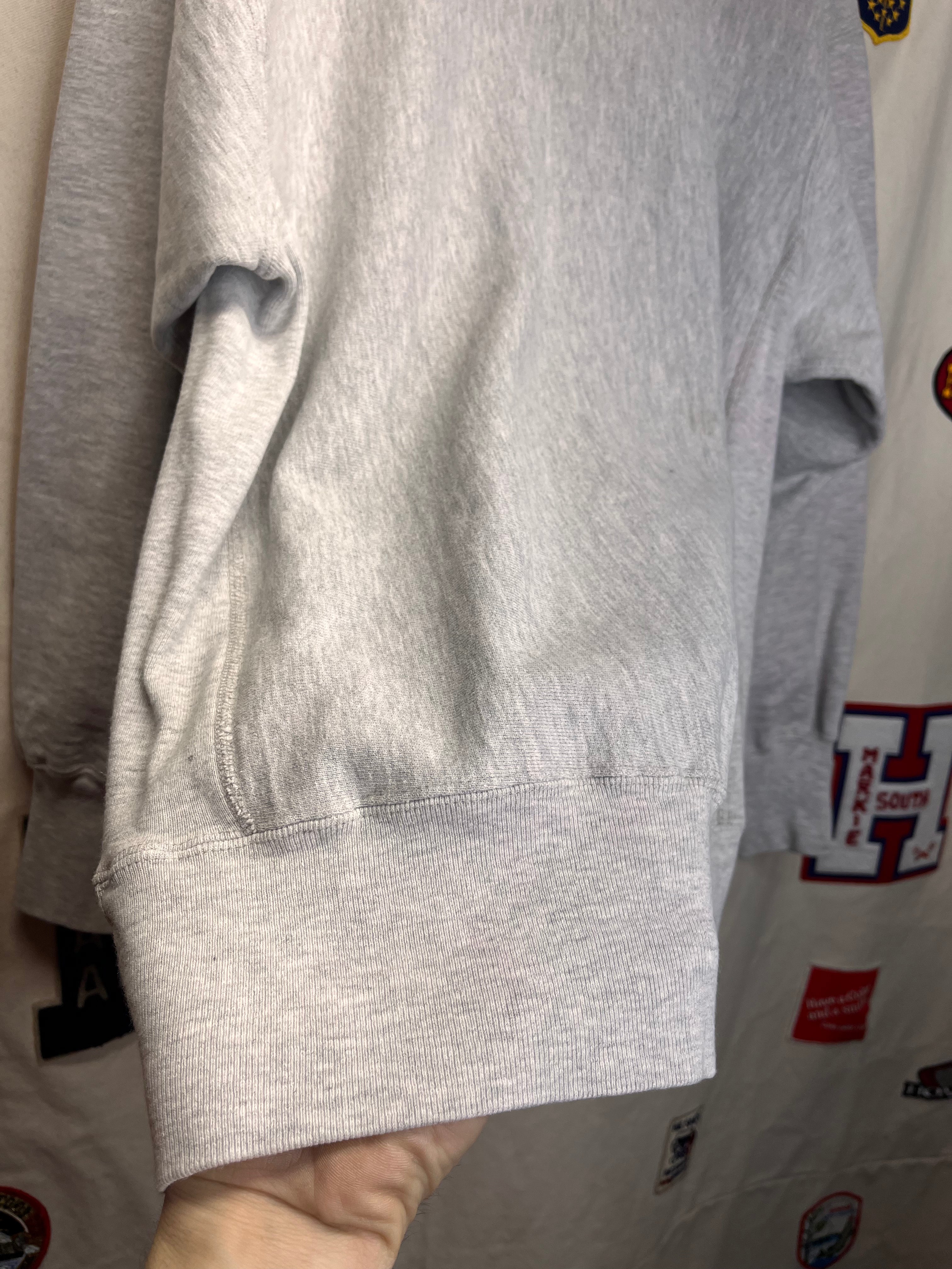 Vintage Ohio State University Grey Champion Reverse Weave Sweatshirt: XL