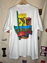Load image into Gallery viewer, Vintage Marlboro White Western Cactus Cowboy Pocket T-Shirt: XL

