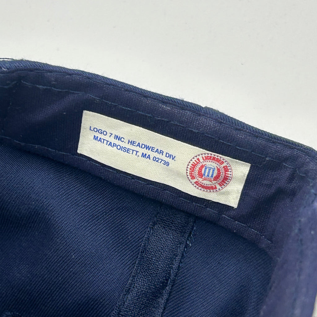 Vintage University of Illinois Illini Mascot Navy Snapback Hat