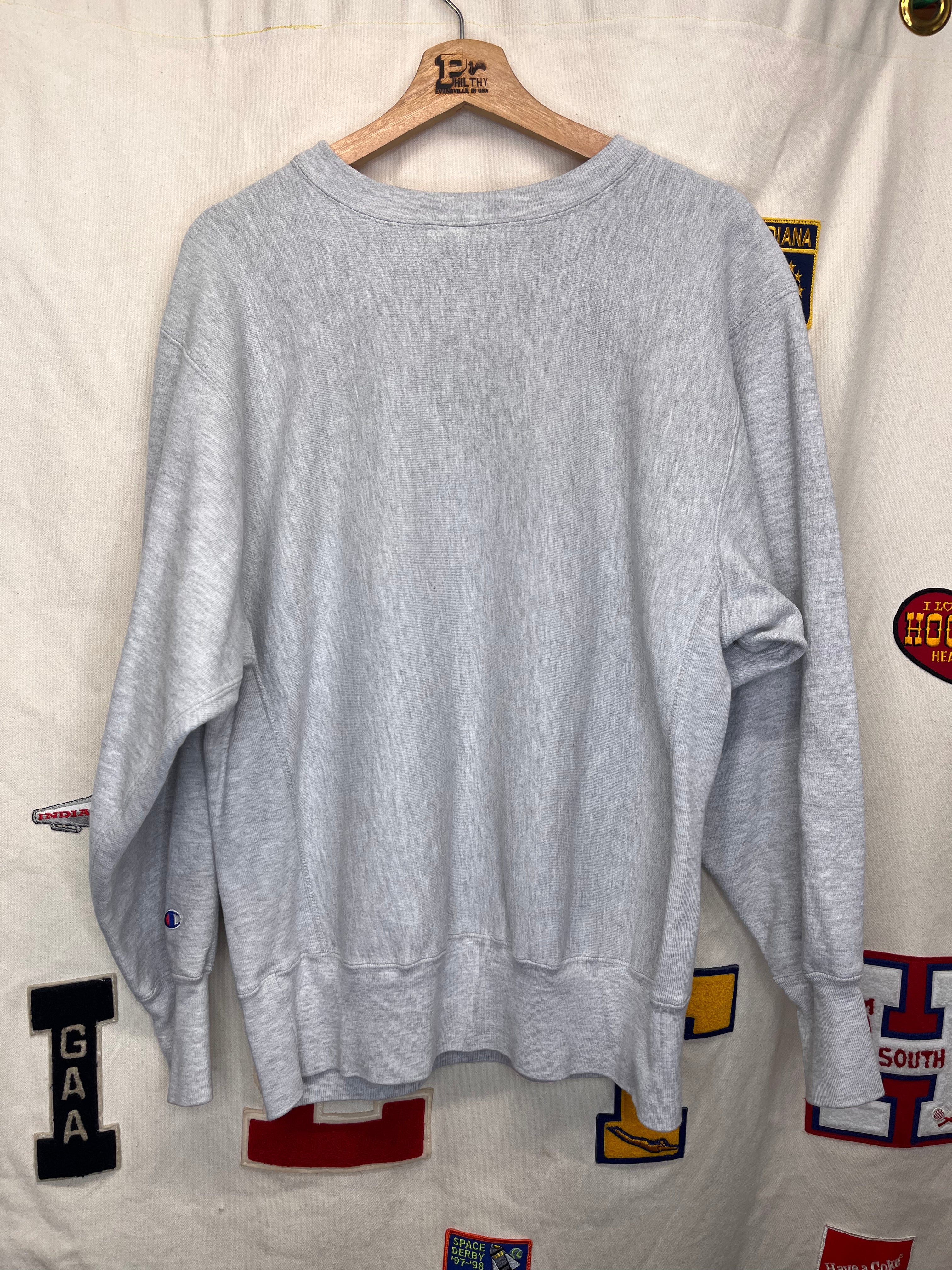 Vintage Miami Ohio University Grey Champion Reverse Weave Sweatshirt: XL
