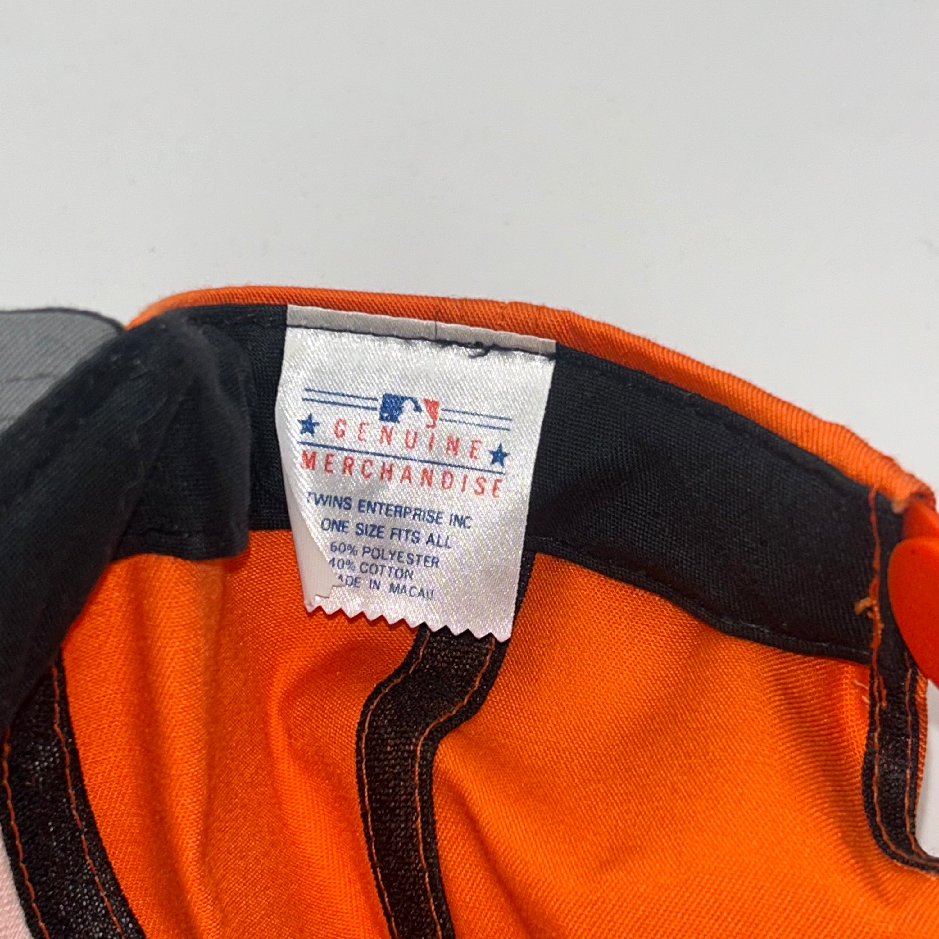 Vintage Baltimore Orioles MLB Orange Snapback Hat