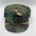 Vintage Busch Beer Patch Camo Mesh Trucker Snapback Hat