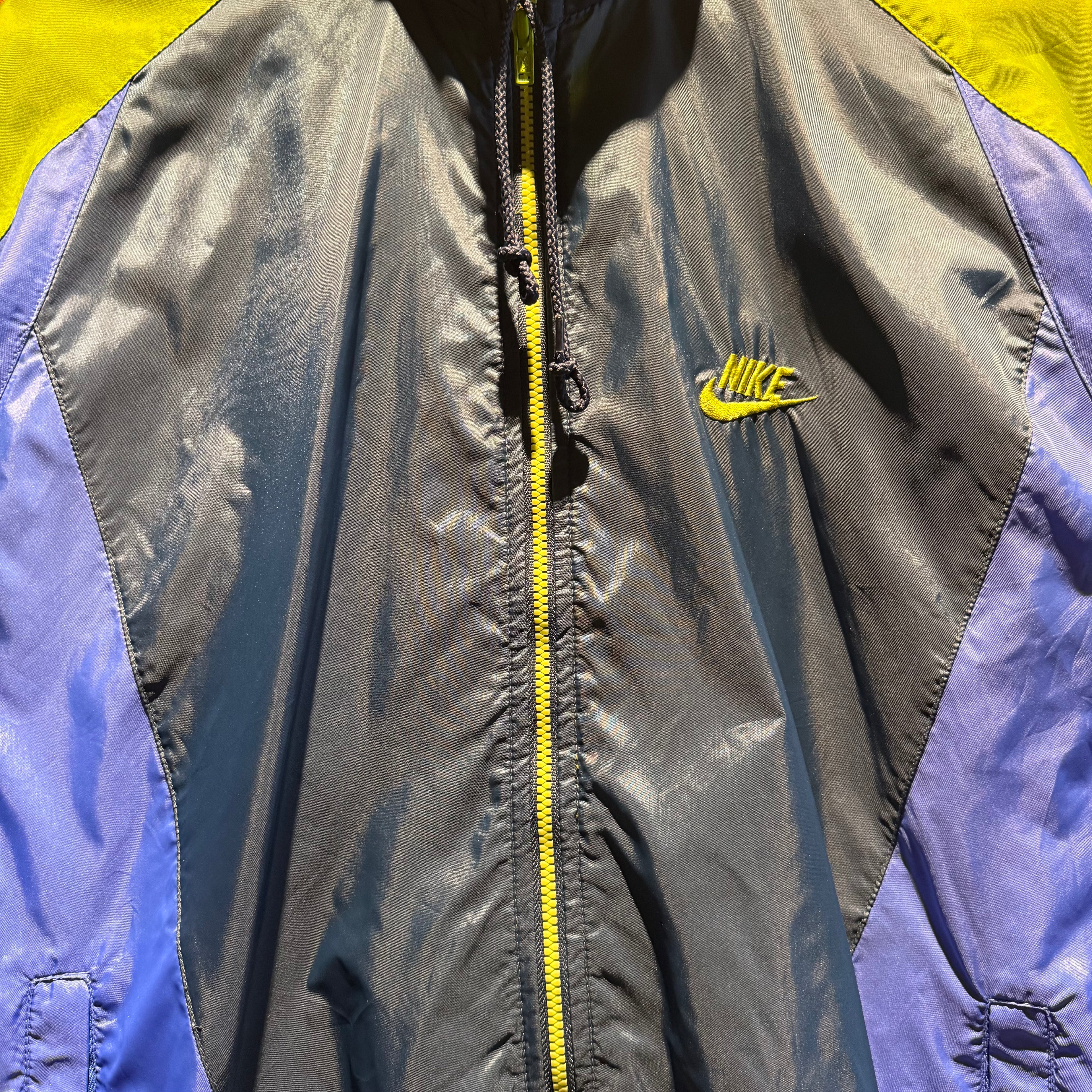 Vintage Nike Athletic Full-Zip Track Jacket: M