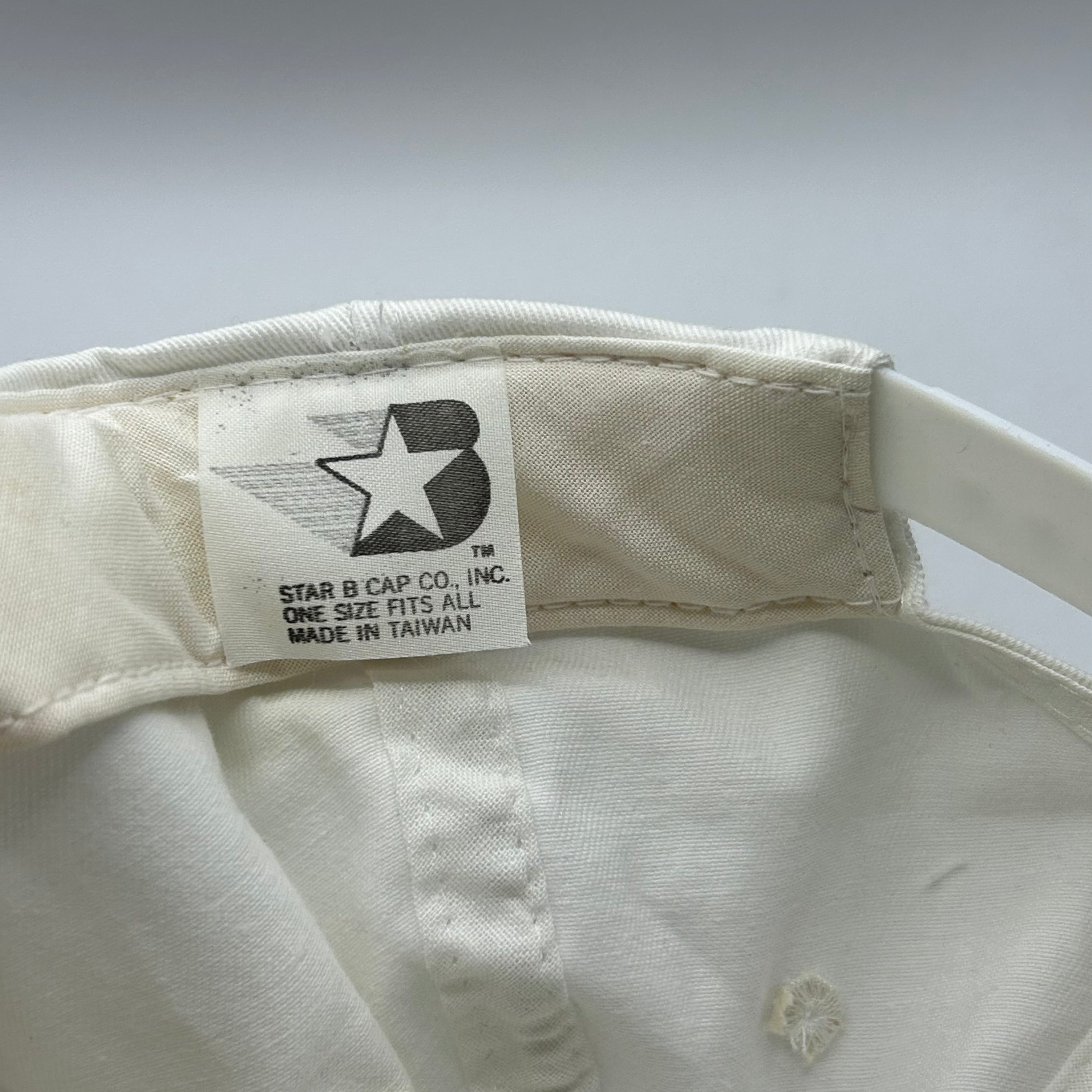 Vintage Georgetown University Hoyas White Snapback Hat