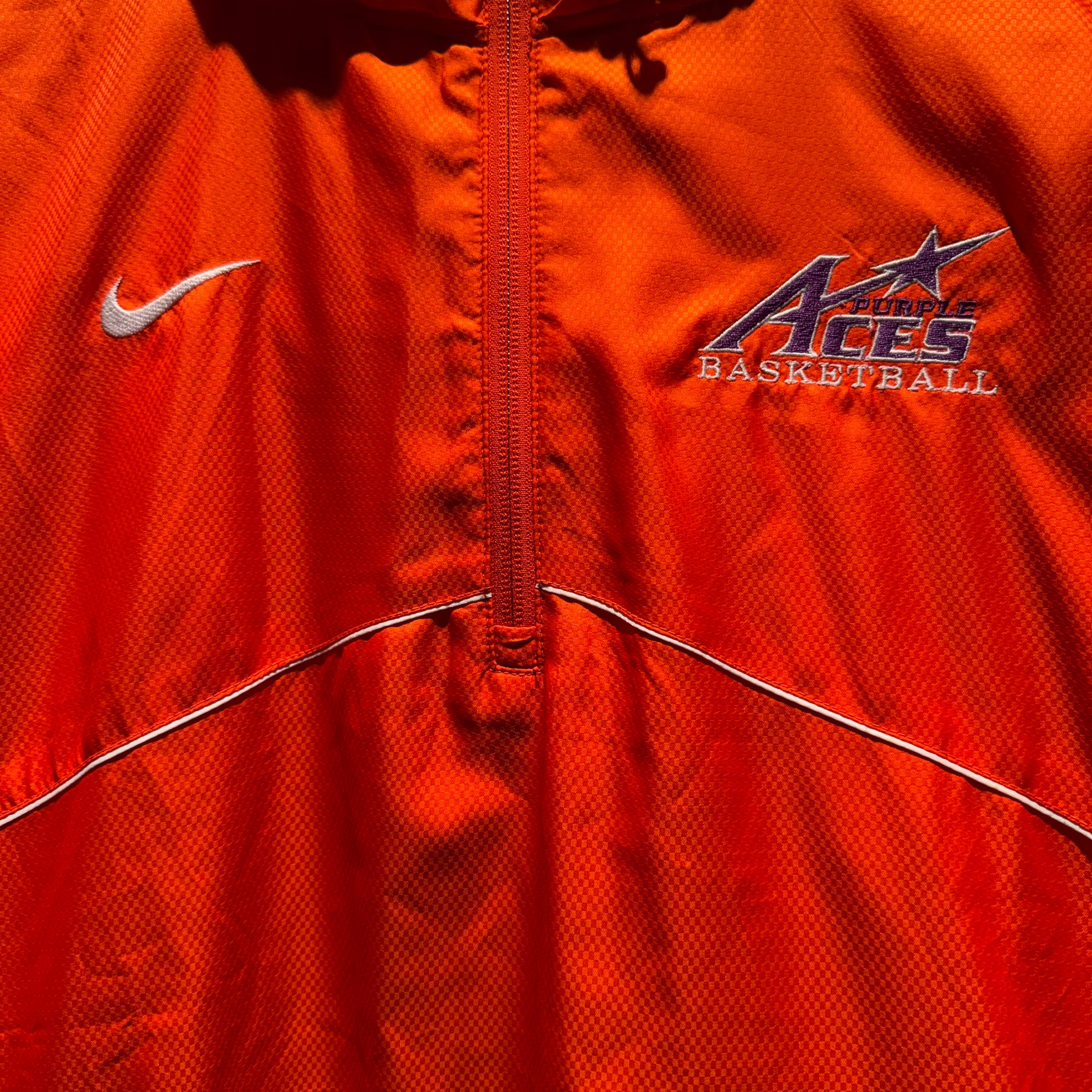 Vintage Nike University of Evansville Quarter-Zip Sport Jacket: S