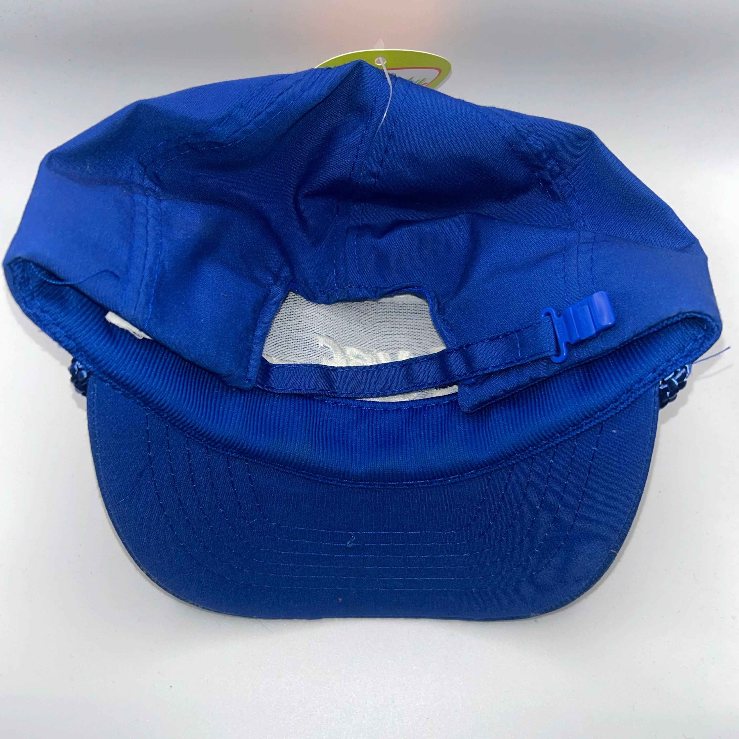 Vintage NBC Sports Blue Rope Zip Back Hat