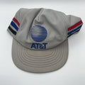 Vintage AT&T Mobile 3 Stripe Grey Trucker Snapback Hat